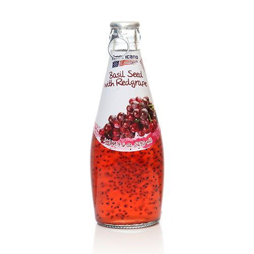 Americana Basil Seed Drinks – Redgrape