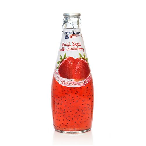 Americana Basil Seed Drinks – Strawberry