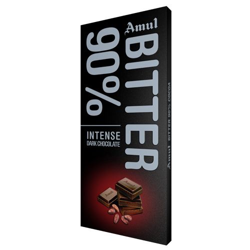 Amul Chocolate – 90% Bitter