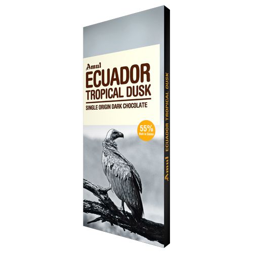 Amul Ecuador Tropical Dusk, Single Origin Dark Chocolate – 55% Dark