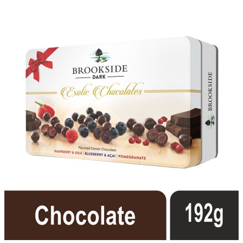 Brookside Gift Pack – Exotic Chocolates, Limited Edition, 192 gm Tin