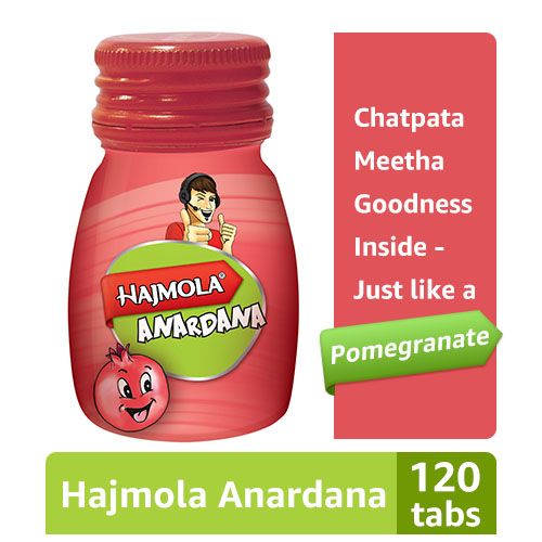 Dabur Hajmola Anardana – Digestive Tablets, 120 pcs