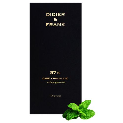 Didier & Frank 57% Dark – Chocolate, with Peppermint, Luxury Mint Dark