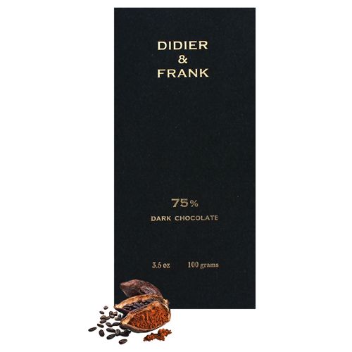Didier & Frank 75% Dark – Chocolate, Luxury Intense Dark
