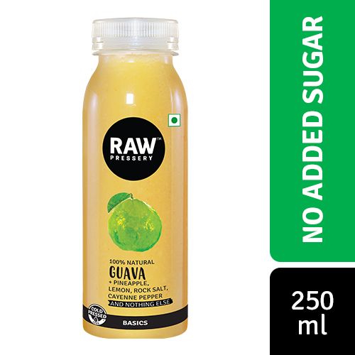 Raw Pressery Cold Pressed Juice – Guava Blend