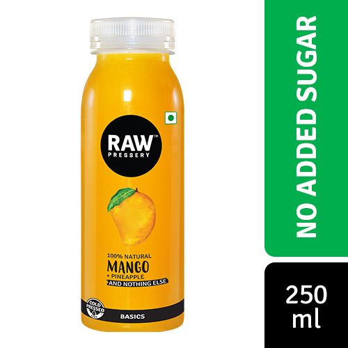 Raw Pressery Cold Pressed Juice – Mango Blend