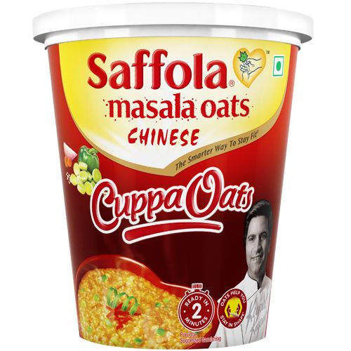 Saffola Masala Oats – Chinese Masala Cuppa Oats