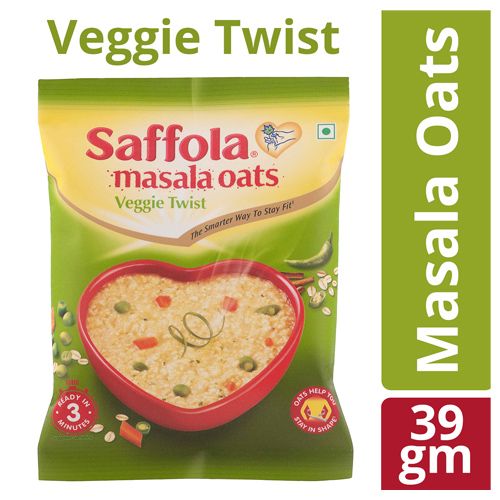Saffola Masala Oats – Veggie Twist