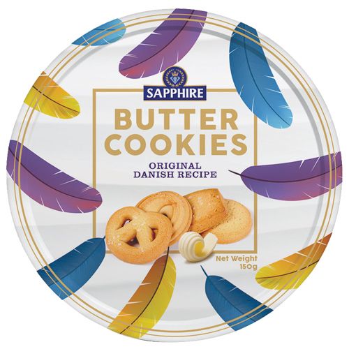 Sapphire Butter Cookies, 150 gm