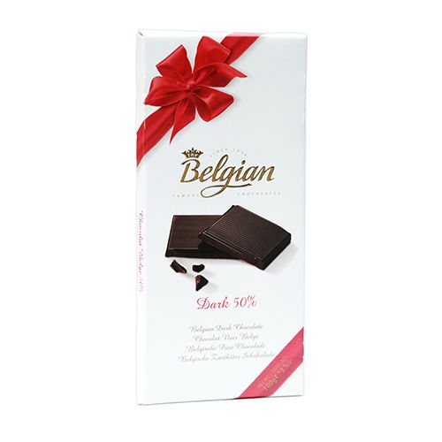 The Belgian 50% Dark Bar Chocolate