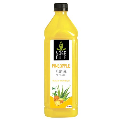 Yoga Pulp Fruit Juice – Pineapple With Aloevera
