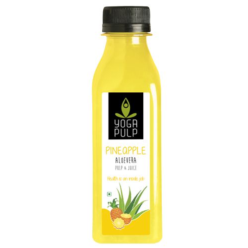 Yoga Pulp Fruit Juice – Pineapple With Aloevera