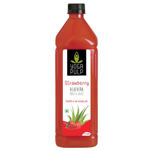 Yoga Pulp Fruit Juice – Stawberry With Aloevera