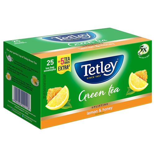 Tetley Green Tea – Lemon & Honey