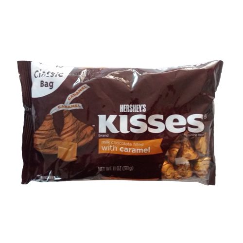 Hersheys Kisses – Milk Chocolate Filled With Caramel
